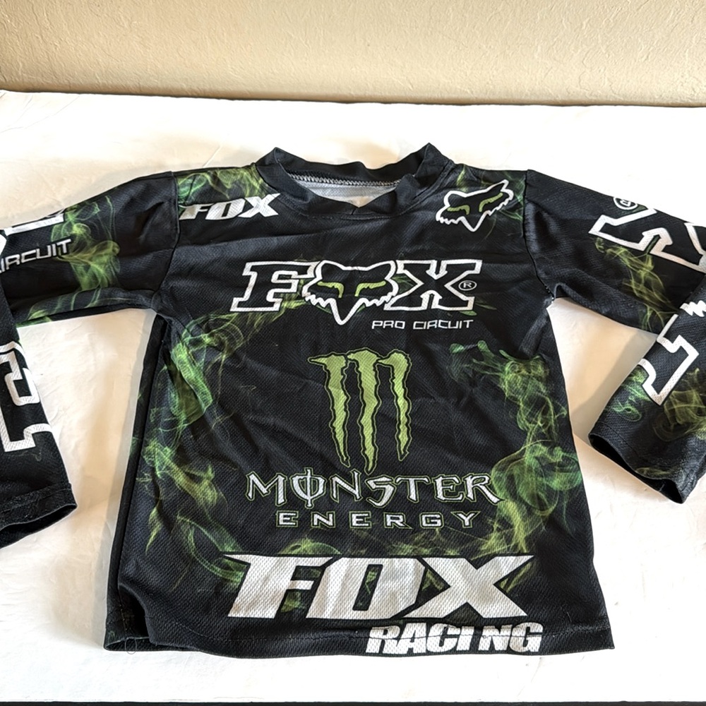 Fox Racing Kids Active Long Sleeve Jersey Top Size Approximately Small